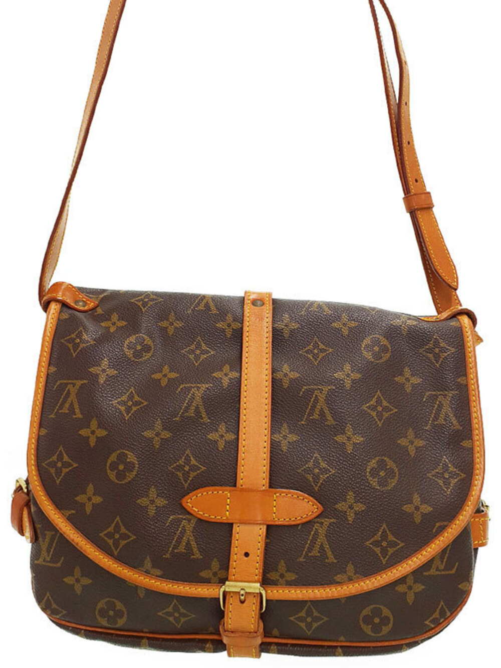 Louis Vuitton Monogram Saumur Shoulder Bag